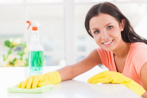 After builders cleaning dust removal in a Maidavale property