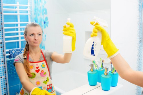 Professional carpet cleaning in Maidavale removing dirt from a living room carpet