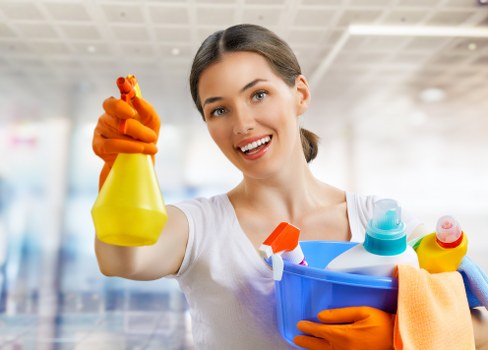 Cleaning team working on a Maidavale property refresh