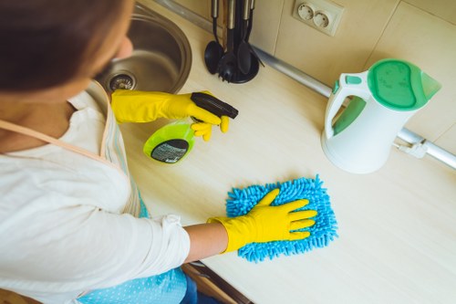 Spot treatment for upholstery stains in Maidavale