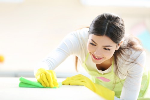 Kitchen and bathroom cleaning for a Maidavale property